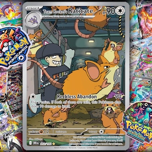 Team Rocket’s Ratticate · Destined Rivals (DRI) #202 Proxy Karte
