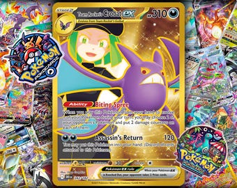 Crobat de la Team Rocket, ex · Destined Rivals (DRI) n° 242 Carte de procuration
