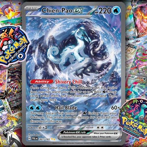 Chien-Pao ex · Paldea Evolved (PAL) #261 Carte de procuration