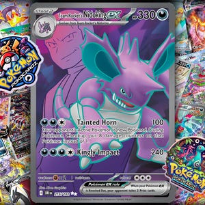 Team Rockets Nidoking ex · Destined Rivals (DRI) #216 Proxy Karte