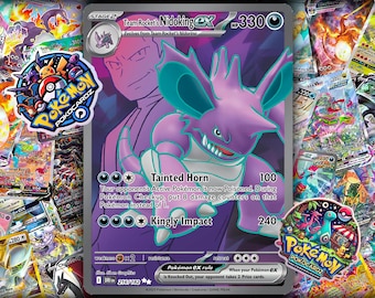 Team Rocket’s Nidoking ex · Destined Rivals (DRI) #216 Proxy Card
