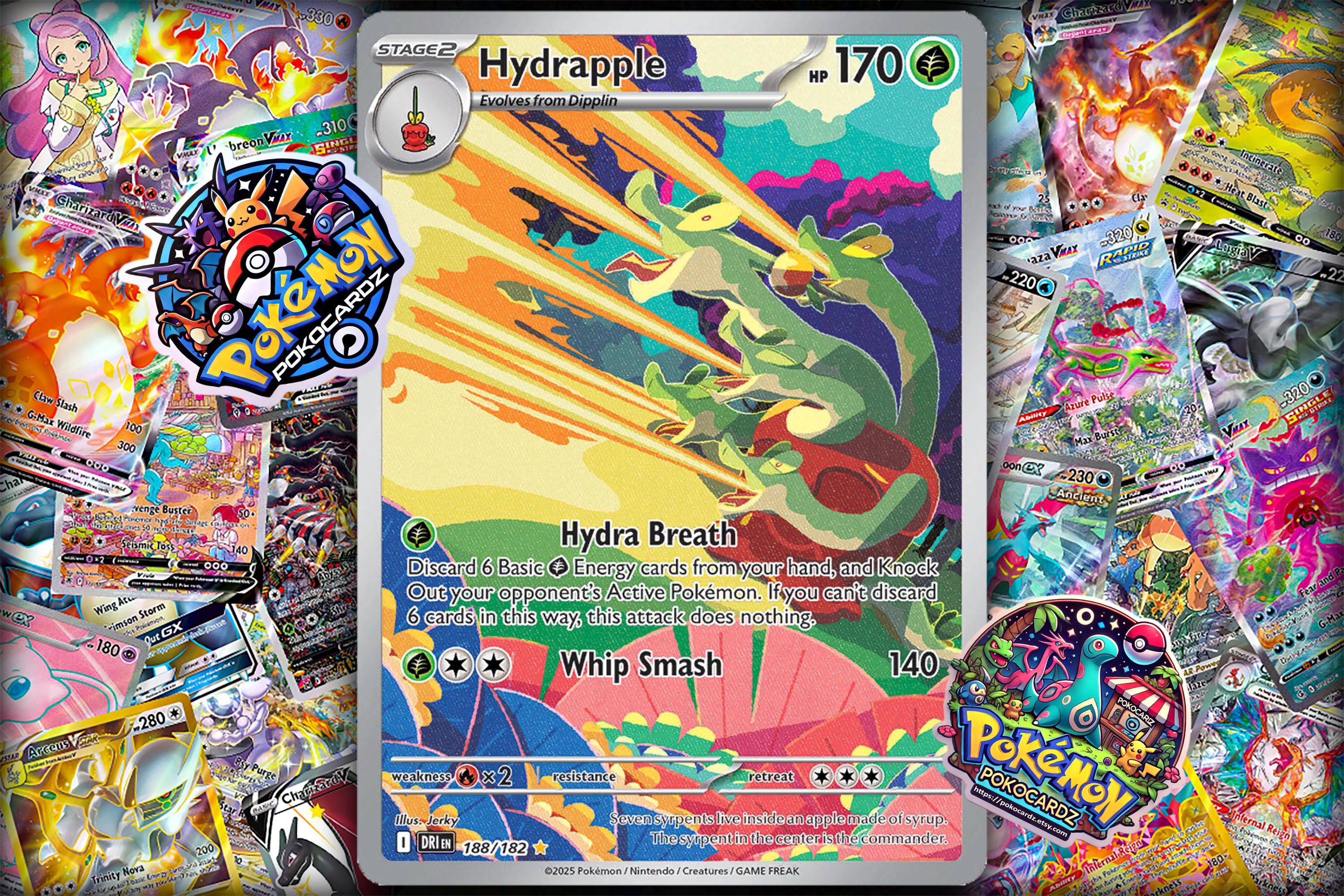 Hydrapple · Destined Rivals (DRI) #188 Proxy Card
