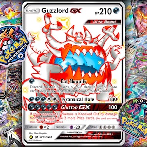 Guzzlord-GX · Crimson Invasion (CIN) #SV71 - Shiny Vault - Proxy Card