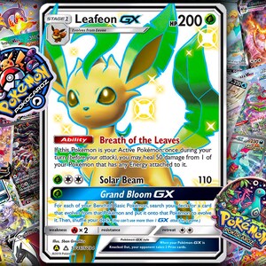 Leafeon-GX · Ultra Prism (UPR) #SV46 - Shiny Vault - Proxy Card