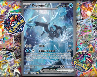 M ブラックキュレム EX GX ポケモンカード - Etsy 日本