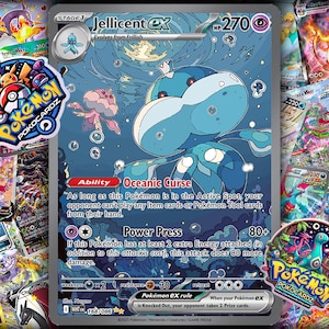 Jellicent ex · White Flare (WHT) #168 Proxy Card