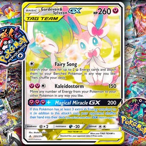 Gardevoir & Sylveon-Gx · Unbroken Bonds (UNB) #205 Proxy Karte