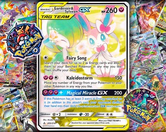 Gardevoir & Sylveon-GX · Unbroken Bonds (UNB) #205 Proxy Card