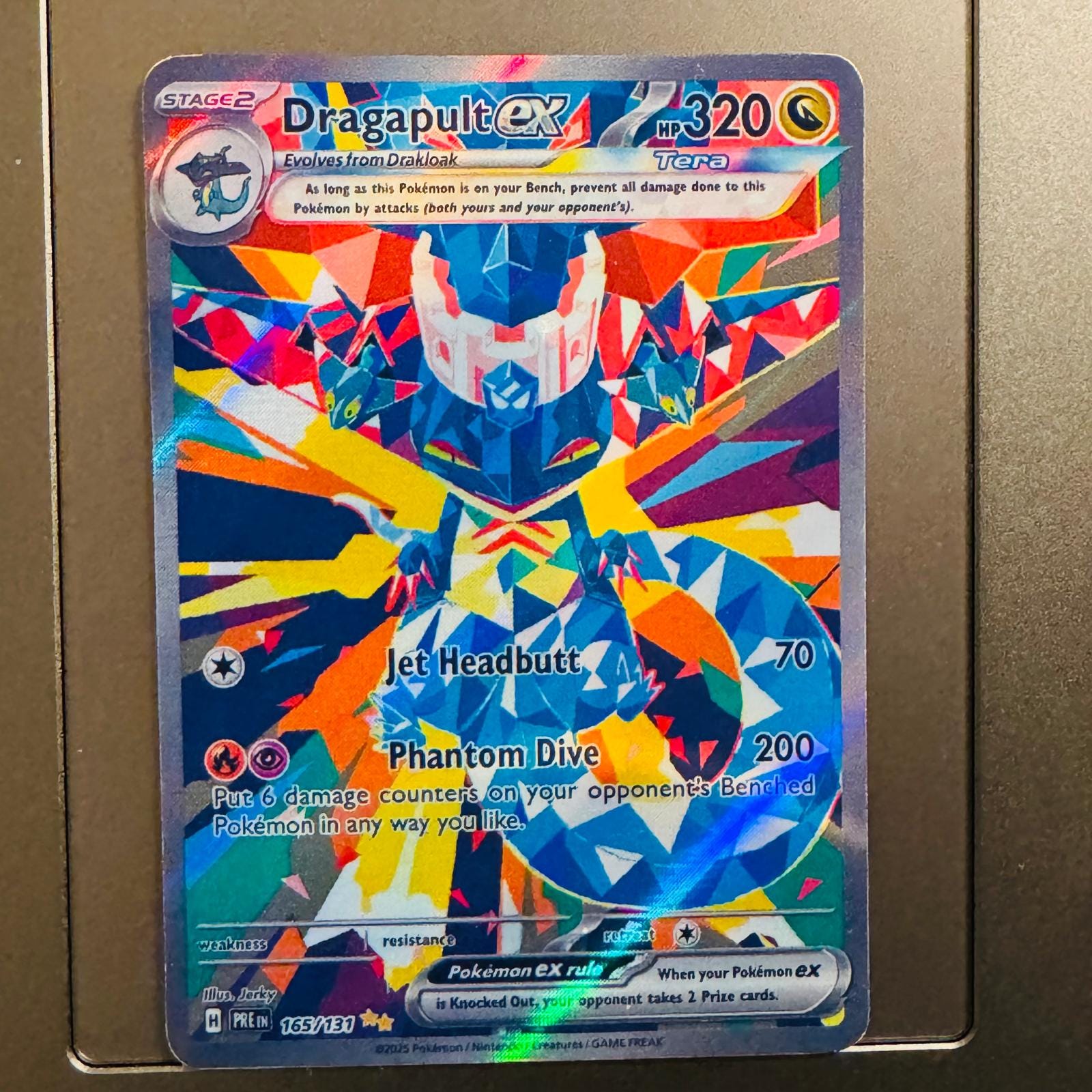 dragapult ex pokemon card 200/167 Twilight Masquerade Full Art Pokemon Secret Rare : Toys & Games prevent all damage done to this Pokmon by attacks (both yours and your opponents) Pokemon 2025 M2a Mega Dream