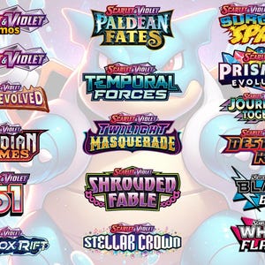 Scarlet & Violet Sticker Set Bundle