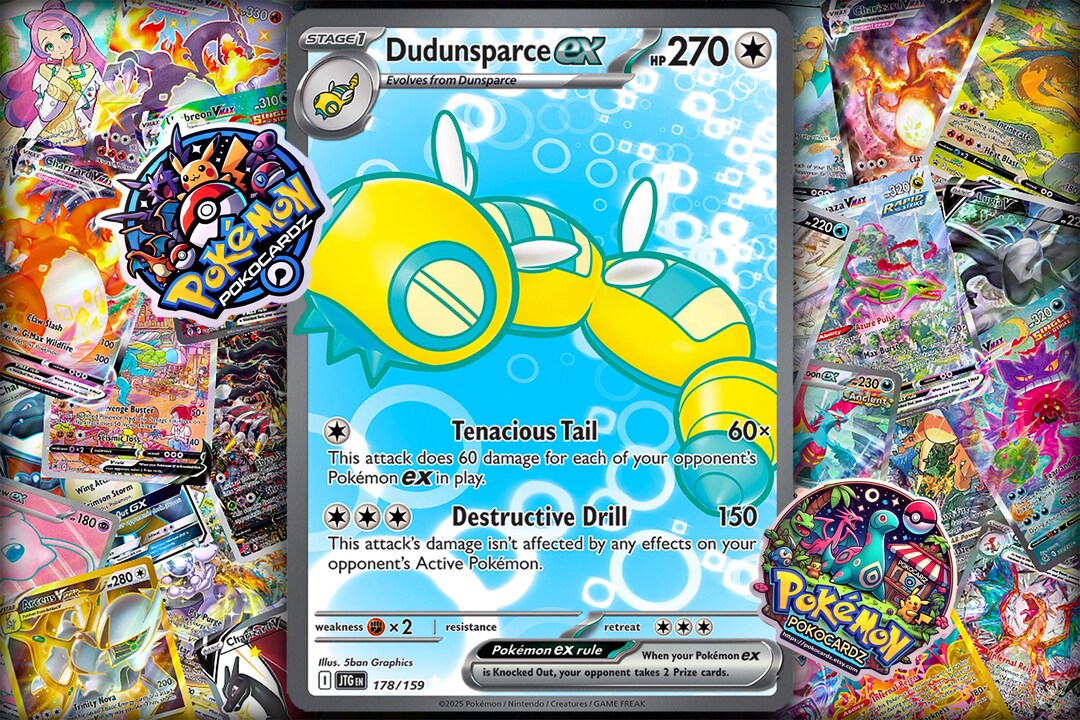 Dudunsparce Ex · Journey Together (JTG) #178 Proxy Card - Etsy