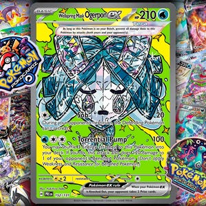 Wellspring Mask Ogerpon ex · Prismatic Evolutions (PRE) #152 Proxy Karte