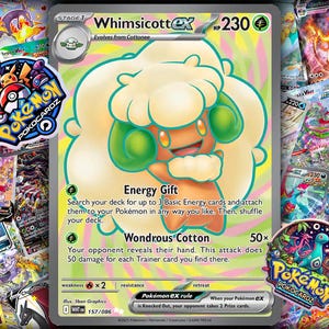 Whimsicott ex · White Flare (WHT) #157 Proxy Card