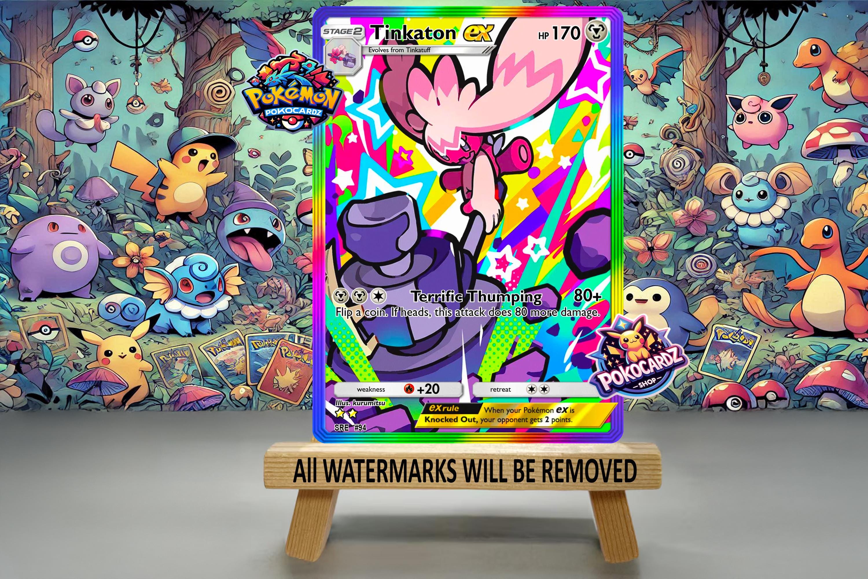 Tinkaton EX #94 - Shining Revelry - Pokémon Pocket - Proxy Card - Etsy