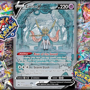 Zacian V - Etsy Zacian V - Etsy
