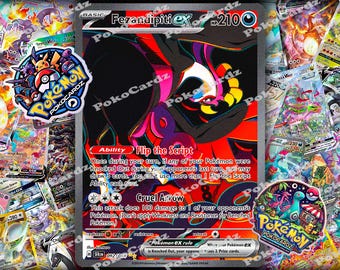 原初のグラードン＆リザードン メガEXカードセット（光沢