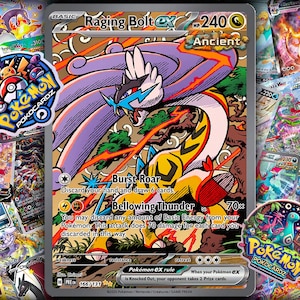 Raging Bolt ex · Prismatic Evolutions (PRE) #166 Proxy Card
