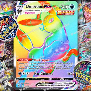 Umbreon VMAX · Evolving Skies (EVS) #214-proxykaart