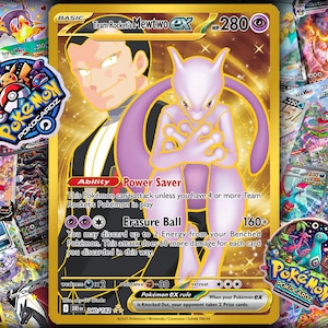 Team Rockets Mewtu ex · Destined Rivals (DRI) #240 Proxy Karte