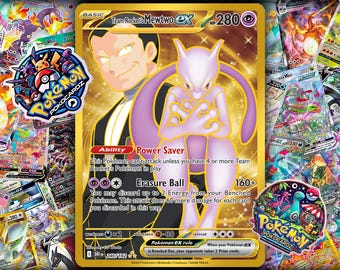 Mewtwo ex van Team Rocket · Destined Rivals (DRI) #240 proxykaart