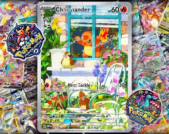 Charmander Waving Pikachu Pokémon Decal 3 Or 6 Inch Laptop - Foto 3