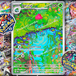 Ivysaurier · 151 (MEW) #167 Proxy Karte