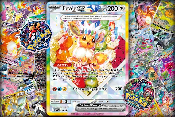 Evee EX · Scarlet & Violet Promos (SVP) #174 Proxy Card - Etsy
