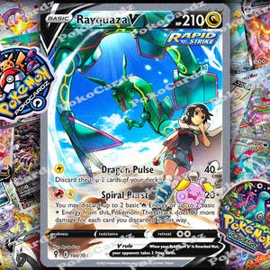 Rayquaza V · Evolving Skies (EVS) #194 Carta Proxy