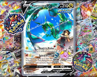 Rayquaza V · Evolving Skies (EVS) #194 Proxy Card