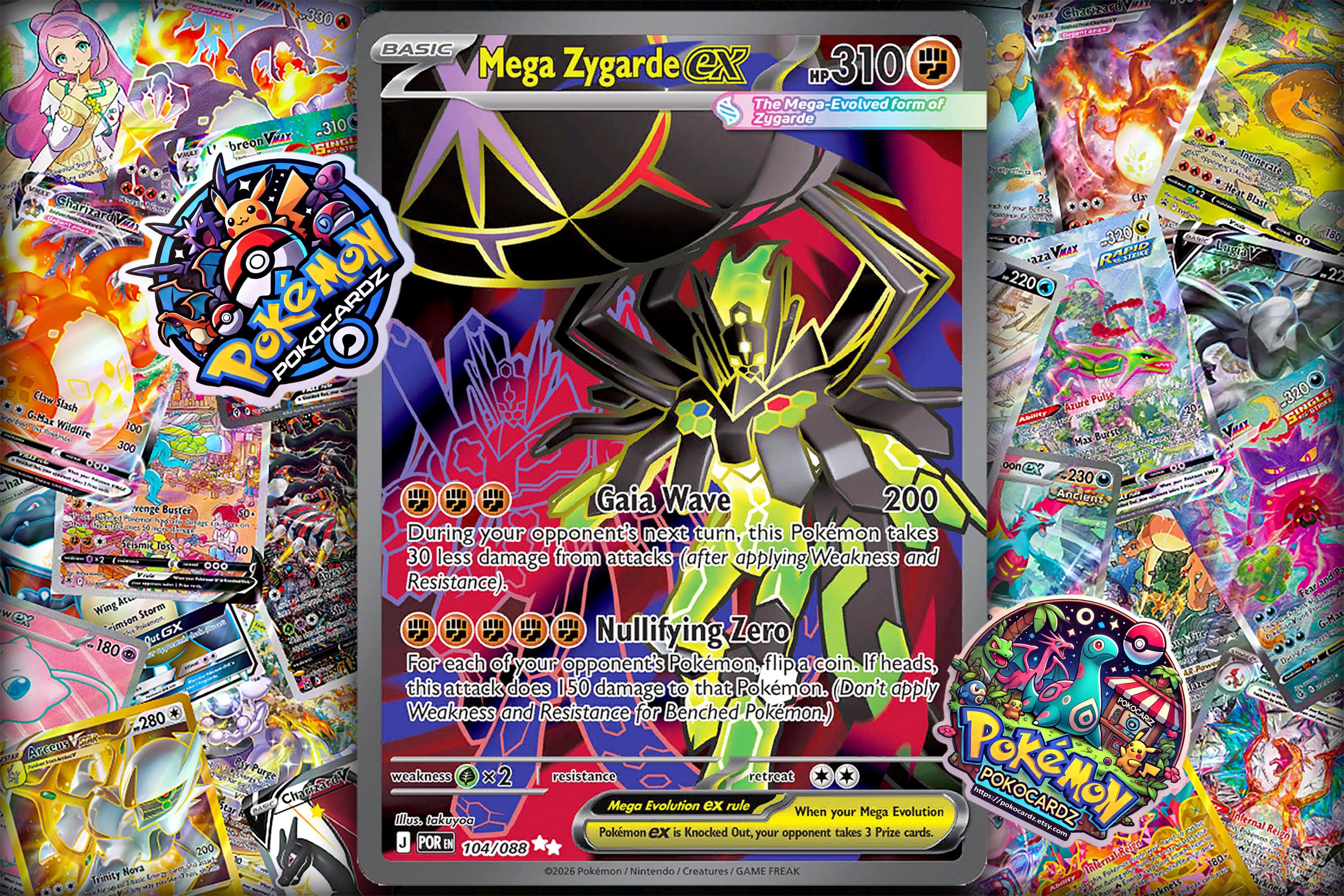 Zygarde Ex - Etsy
