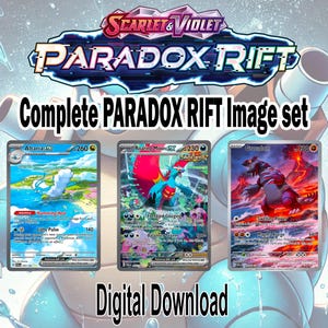 Complete Paradox Rift image set. Digital Download