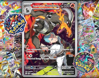 Team Rocket’s Houndoom · Destined Rivals (DRI) #191 Proxy Card