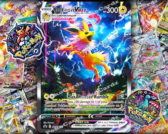 Jolteon VMAX · Sword & Shield Promos #SWSH184 Proxy Card Full Holo