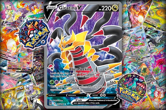 Giratina V · Lost Origin (LOR) #185 Proxy Card - Etsy