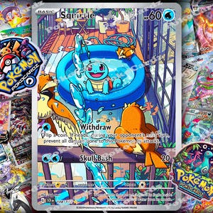 Squirtle · Stellar Crown (SCR) #148 Proxy Karte