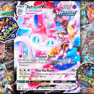 Sylveon VMAX · Brilliant Stars (BRS) #TG15 Proxy Karte