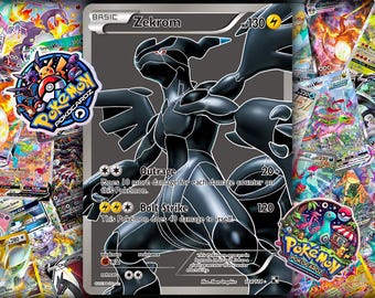 Pikachu & Zekrom GX - Team up - 184/181 / Secret Rare - Perfect