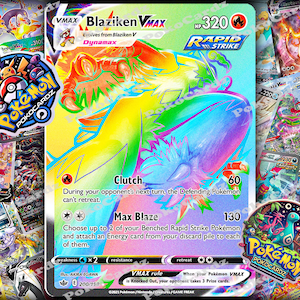 Blaziken VMAX · Chilling Reign (CRE) #20 Proxy Card
