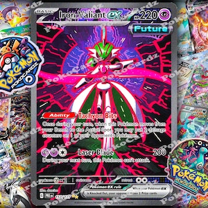 Iron Valiant ex · Prismatic Evolutions (PRE) #157 Proxy Card