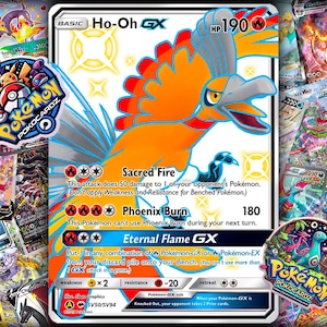 Ho-Oh-GX · Ombres ardentes (BUS) #SV50 - Coffre brillant - Carte proxy