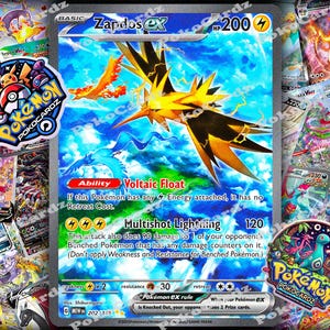 Zapdos ex · 151 (MEW) #202 Proxy Karte