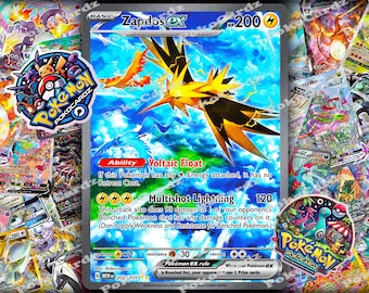 サンダース EX 204/165 SAR - sv2a ポケモンカード 151 - 日本語版