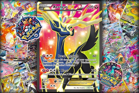 Xerneas-ex · XY (XY) #146 Proxy Card - Etsy