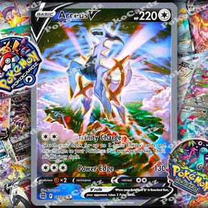 Arceus V · Brilliant Stars (BRS) #166 Proxy Karte