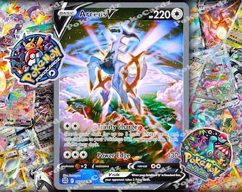 arceus vstar 123 172 brilliant stars ultra rare pokemon card 123/172 Arceus VStar main image 0