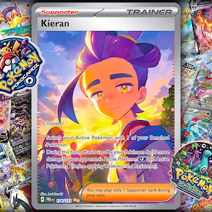 Kieran · Evoluções Prismáticas (PRE) #174 Cartão Proxy
