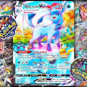 Glaceon VMAX · Evolving Skies (EVS) #209 Proxy Karte