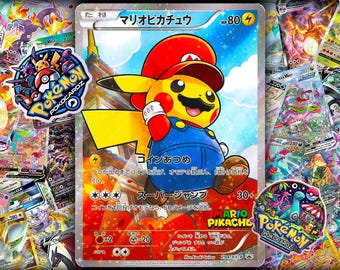 マリオ ピカチュウ 294/XY-P 日本の XY ホロ プロモ プロキシ マリオ ピカチュウ 294/XY-P 日本の XY ホロ プロモ プロキシ