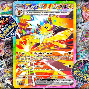 Jolteon ex · Prismatic Evolutions (PRE) #153 Proxy Karte