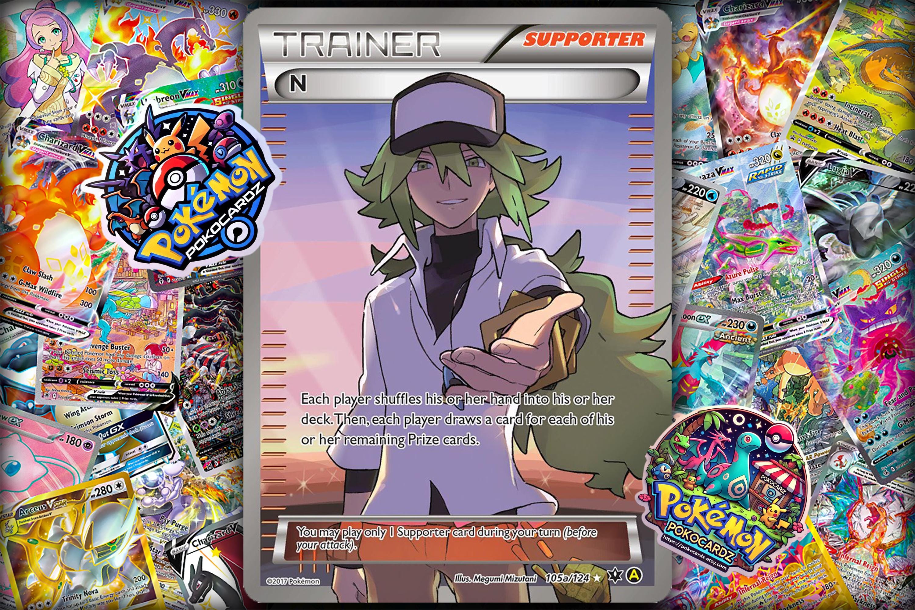 N · Fates Collide (FCO) #105a Proxy Card - Etsy